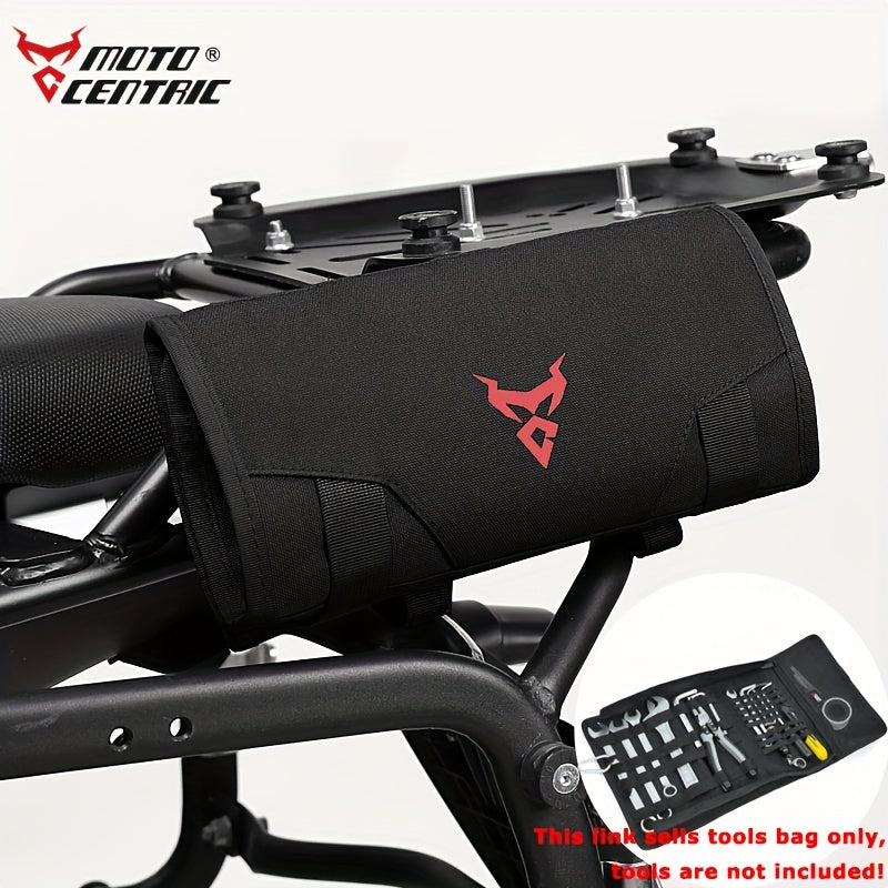 MOTOCENTRIC Motorcycle Side Bag Riding Tool Folding Storage Kit Motorcycle Portable Repair Tool Kit Clamp With Waterproof Bags