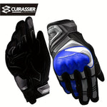 Full Finger Breathable Cuirassier Motorcycle Gloves with Night Reflective Touch Screen for Outdoor Riding Motorbike