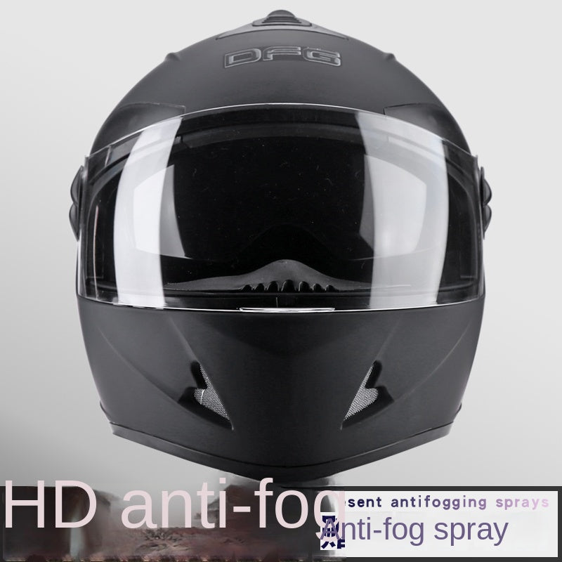 Motorcycle Helmet For Men And Women Four Seasons Universal Full Helmet Winter Warm Full Coverage Safety Cap Christmas