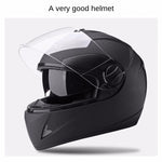 Motorcycle Helmet For Men And Women Four Seasons Universal Full Helmet Winter Warm Full Coverage Safety Cap Christmas
