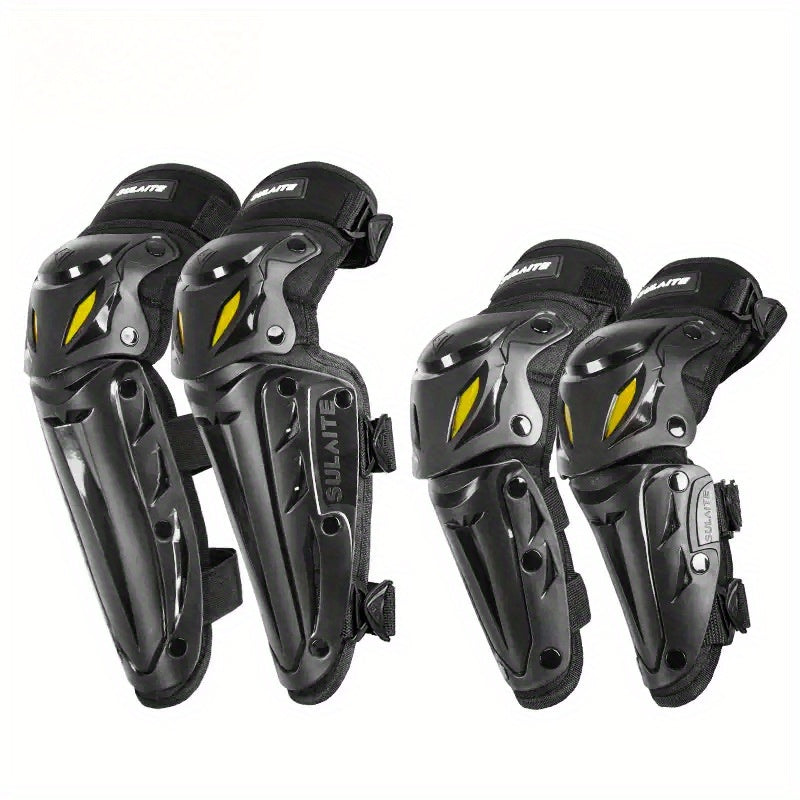 [Popular Choice] Motorcycle Riding Knee Pads Motorcycle Riding Elbow Pads Off-road Outdoor Sports Windproof