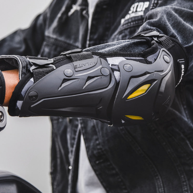 [Popular Choice] Motorcycle Riding Knee Pads Motorcycle Riding Elbow Pads Off-road Outdoor Sports Windproof