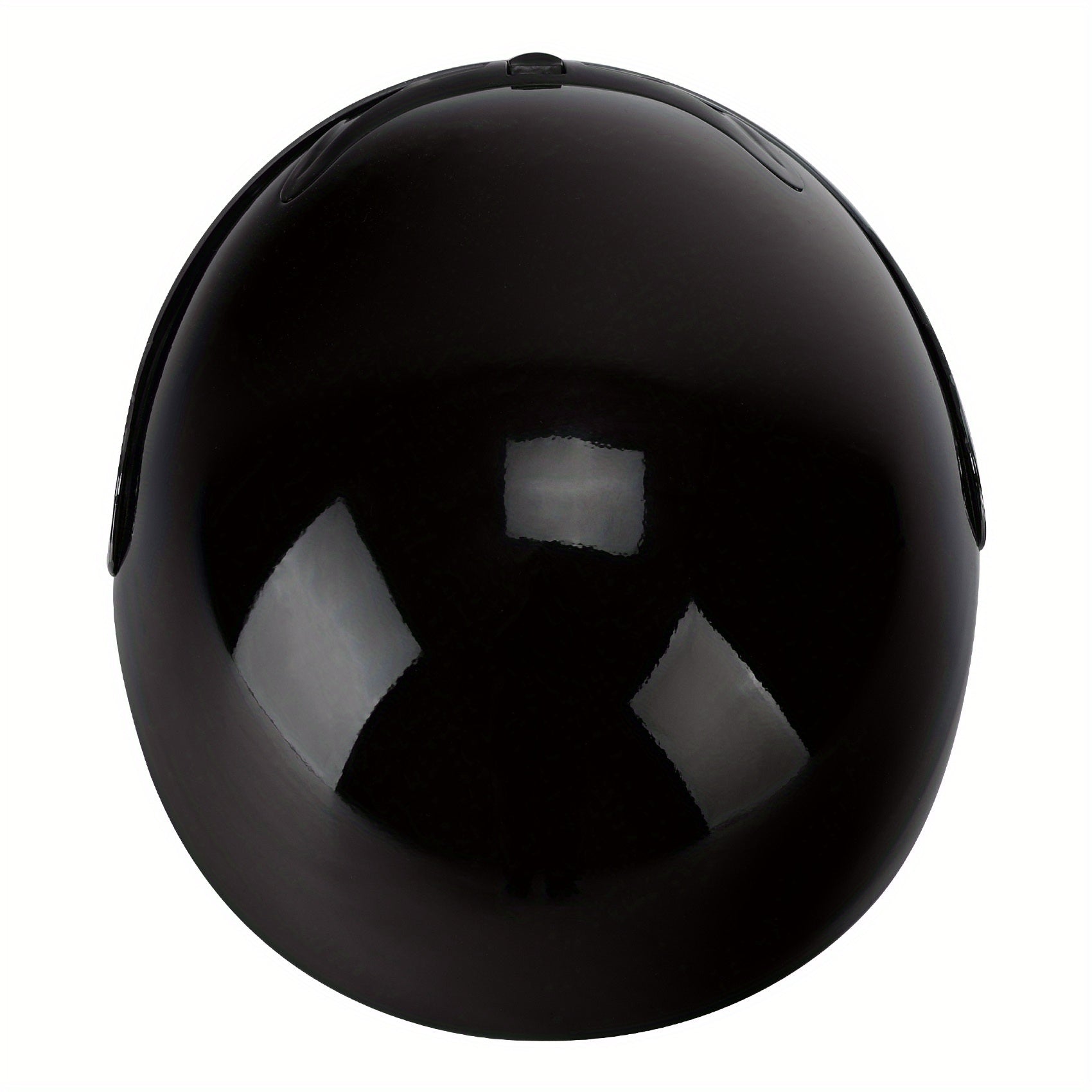 TCMT Gloss Black Full-Face DOT Certified Motorcycle Helmet - Adult Size S/M/L/XL Mirror Shield Superior Protection and