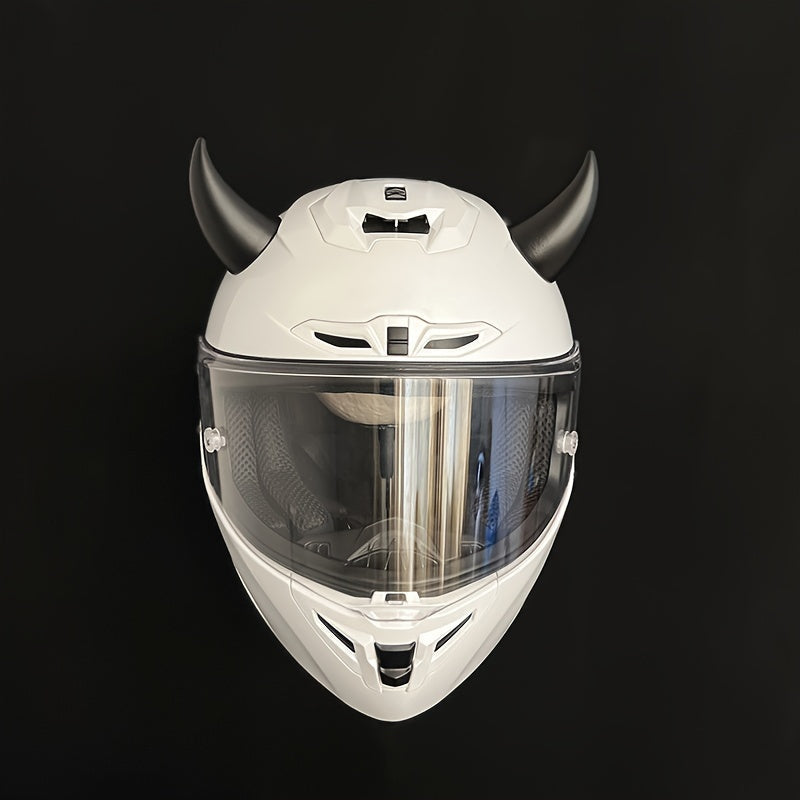 Silicone Material Demon Horn Helmet Decoration Motorcycle Helmet Modification Ears Demon Horn Antler Decoration Sticker