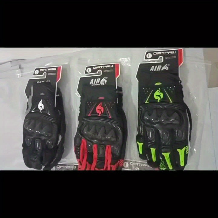 five colors Men’s Windproof and Anti-slip Motorcycle Gloves Four and Five Colors Outdoor Riding Gloves