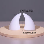 Silicone Material Demon Horn Helmet Decoration Motorcycle Helmet Modification Ears Demon Horn Antler Decoration Sticker