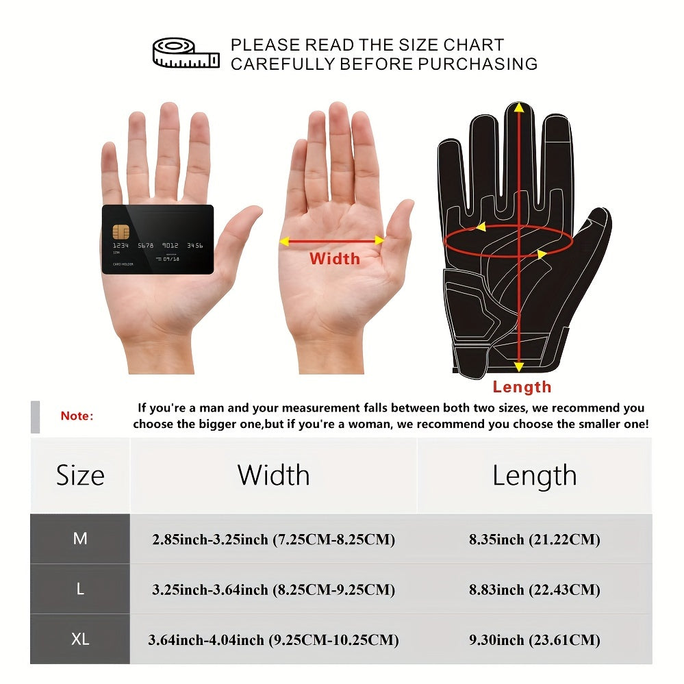 Full Finger Breathable Cuirassier Motorcycle Gloves with Night Reflective Touch Screen for Outdoor Riding Motorbike