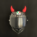 Silicone Material Demon Horn Helmet Decoration Motorcycle Helmet Modification Ears Demon Horn Antler Decoration Sticker