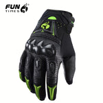 five colors Men’s Windproof and Anti-slip Motorcycle Gloves Four and Five Colors Outdoor Riding Gloves M / Dark Green