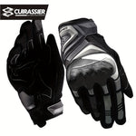 Full Finger Breathable Cuirassier Motorcycle Gloves with Night Reflective Touch Screen for Outdoor Riding Motorbike
