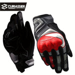 Full Finger Breathable Cuirassier Motorcycle Gloves with Night Reflective Touch Screen for Outdoor Riding Motorbike
