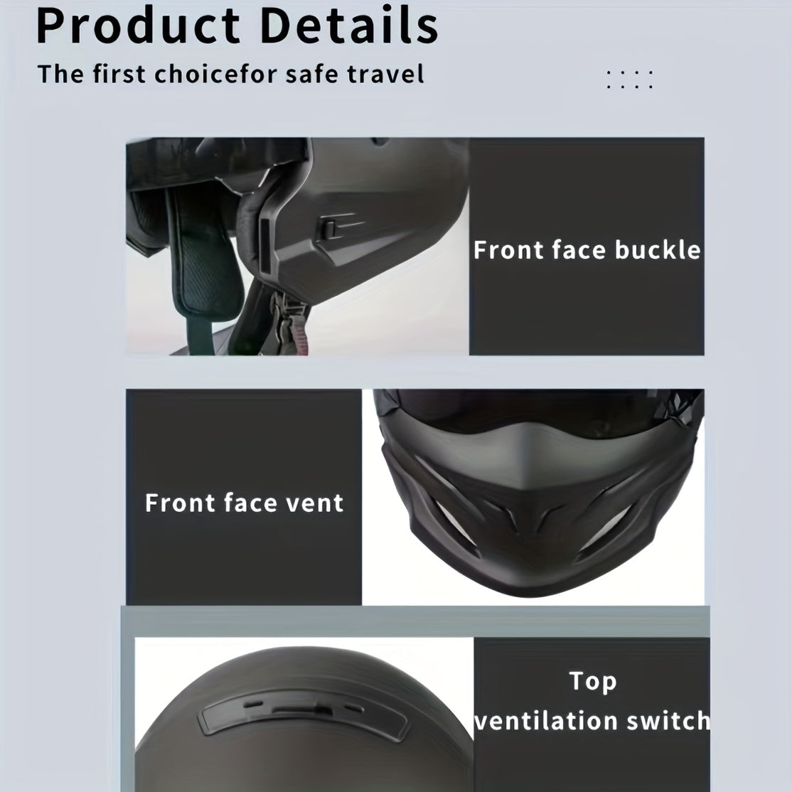 1pc Nice Motorcycle Helmet Vintage Motorcycle Helmet Christmas Gift