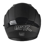 Sleek Men’S Modular Flip-Up Motorcycle Helmet with ABS Construction - No Accessories Included