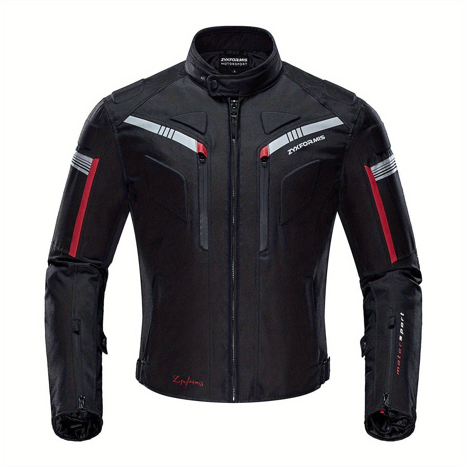 [Armored Motorcycle Jacket] CE Armored ZYXFORMIS 1pc Men's Motorcycle Jacket - Windproof, Waterproof Full Body Protective Gear - Motorski