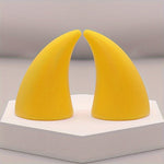 Silicone Material Demon Horn Helmet Decoration Motorcycle Helmet Modification Ears Demon Horn Antler Decoration Sticker