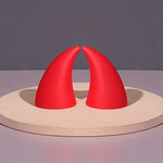 Silicone Material Demon Horn Helmet Decoration Motorcycle Helmet Modification Ears Demon Horn Antler Decoration Sticker