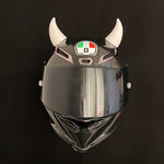 Silicone Material Demon Horn Helmet Decoration Motorcycle Helmet Modification Ears Demon Horn Antler Decoration Sticker