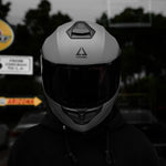 TRIANGLE Full Face Motorcycle Helmet for Men And Women - Dual Visors Safe & Reliable High - Quality Materials Multiple