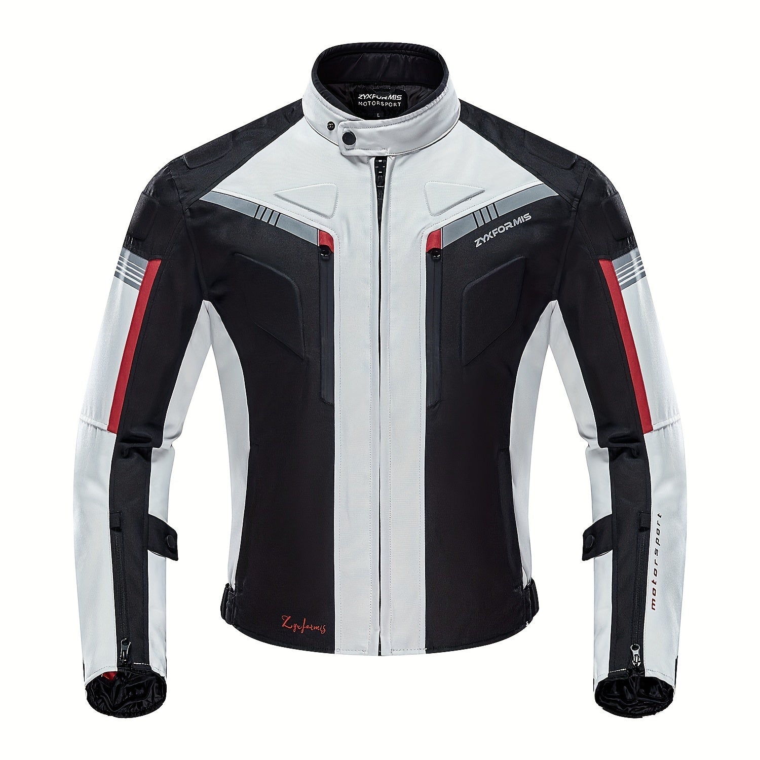 [Armored Motorcycle Jacket] CE Armored ZYXFORMIS 1pc Men's Motorcycle Jacket - Windproof, Waterproof Full Body Protective Gear