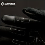 Full Finger Breathable Cuirassier Motorcycle Gloves with Night Reflective Touch Screen for Outdoor Riding Motorbike