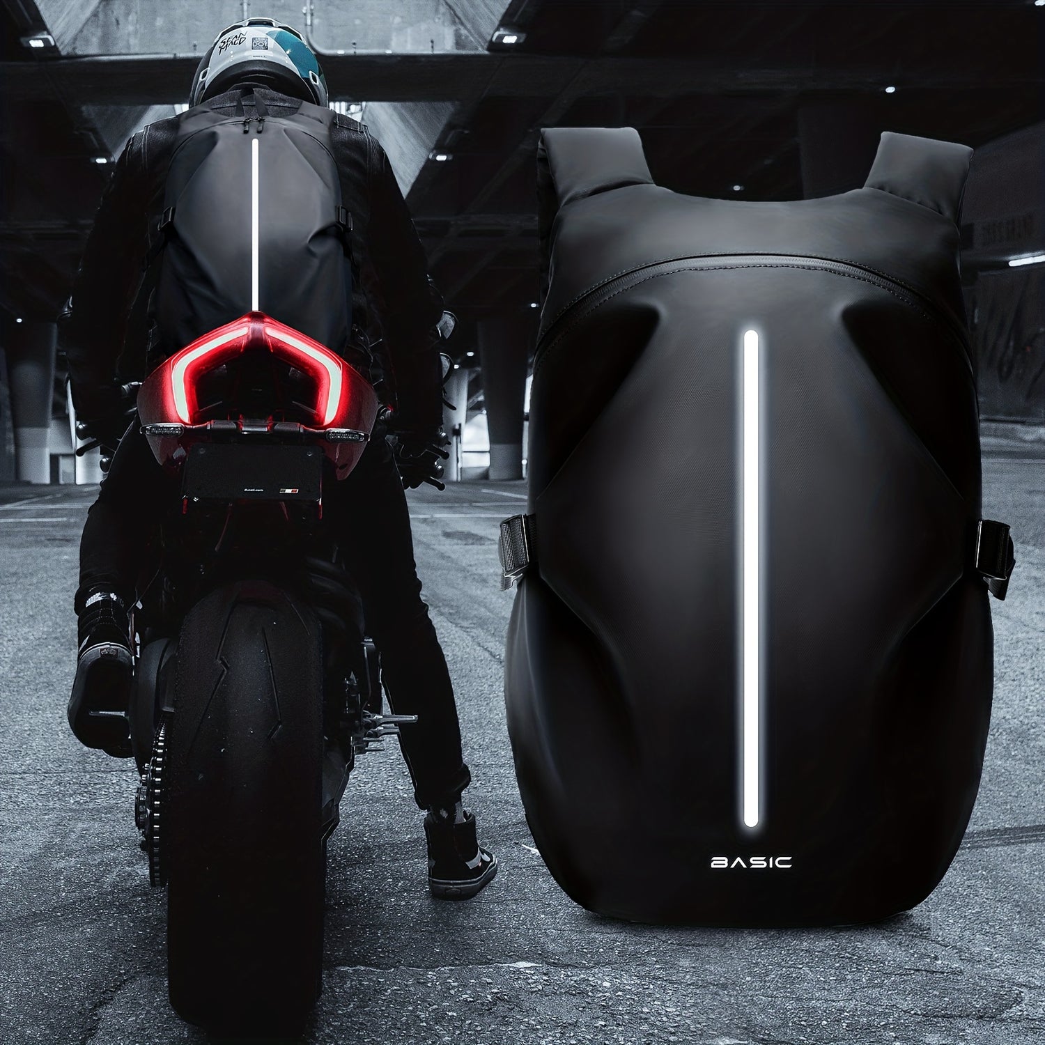 Cycling Backpack, Motorcycle Helmet Bag, Waterproof Travel Bag, Large Capacity Computer Bag, Ideal choice for Gifts, School bags, Valentines Gifts