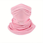 Outdoor Sunscreen Mask Bandana Men's Face Scarf Summer Protection Full Face Neck Gaiter Motorcycle Ice Silk Head Cover Riding Equipment - Motorski