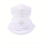 Outdoor Sunscreen Mask Bandana Men's Face Scarf Summer Protection Full Face Neck Gaiter Motorcycle Ice Silk Head Cover Riding Equipment - Motorski