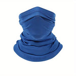 Outdoor Sunscreen Mask Bandana Men's Face Scarf Summer Protection Full Face Neck Gaiter Motorcycle Ice Silk Head Cover Riding Equipment - Motorski
