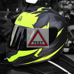 TRIANGLE Full Face Motorcycle Helmet with Tinted Visor for Men DOT Approved - Motorski