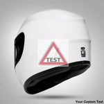 TRIANGLE Full Face Motorcycle Helmet with Tinted Visor for Men DOT Approved - Motorski