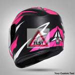 TRIANGLE Full Face Motorcycle Helmet with Tinted Visor for Men DOT Approved - Motorski