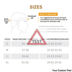 TRIANGLE Full Face Motorcycle Helmet with Tinted Visor for Men DOT Approved - Motorski