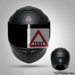 TRIANGLE Full Face Motorcycle Helmet with Tinted Visor for Men DOT Approved - Motorski